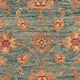 Ziegler Teppich - 70 x 50 cm - blau
