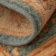 Ziegler Teppich - 70 x 50 cm - blau