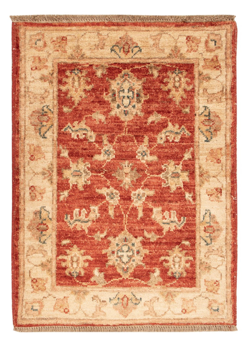 Ziegler Teppich - 68 x 51 cm - rot