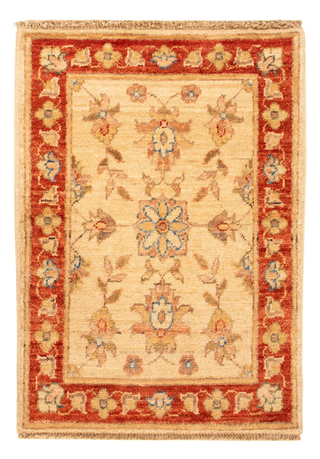 Ziegler Teppich - 72 x 50 cm - hellbeige