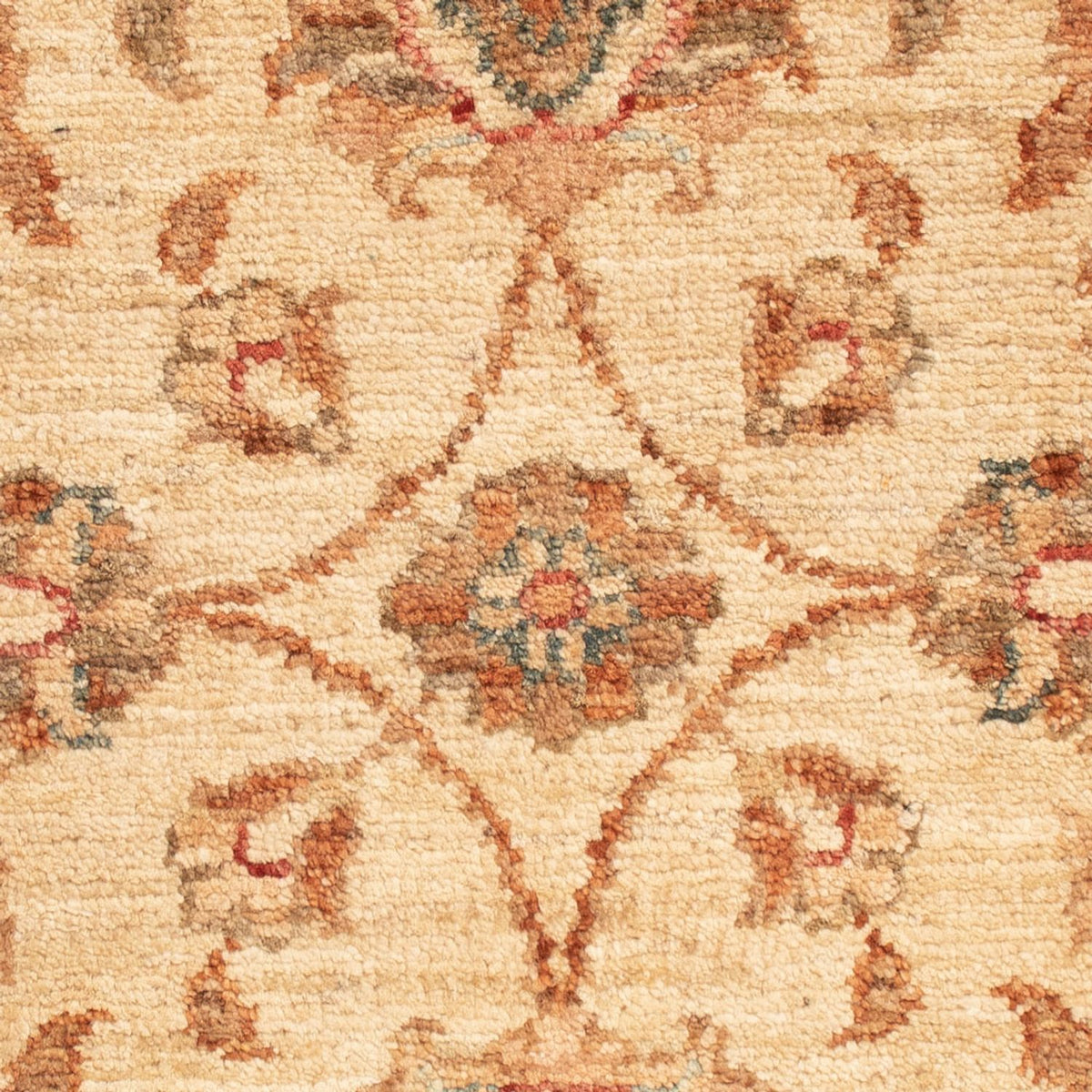 Ziegler Teppich - 66 x 52 cm - beige