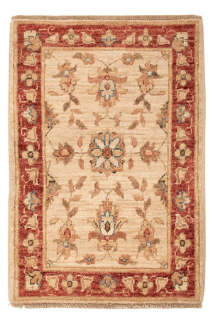 Ziegler Teppich - 67 x 52 cm - beige