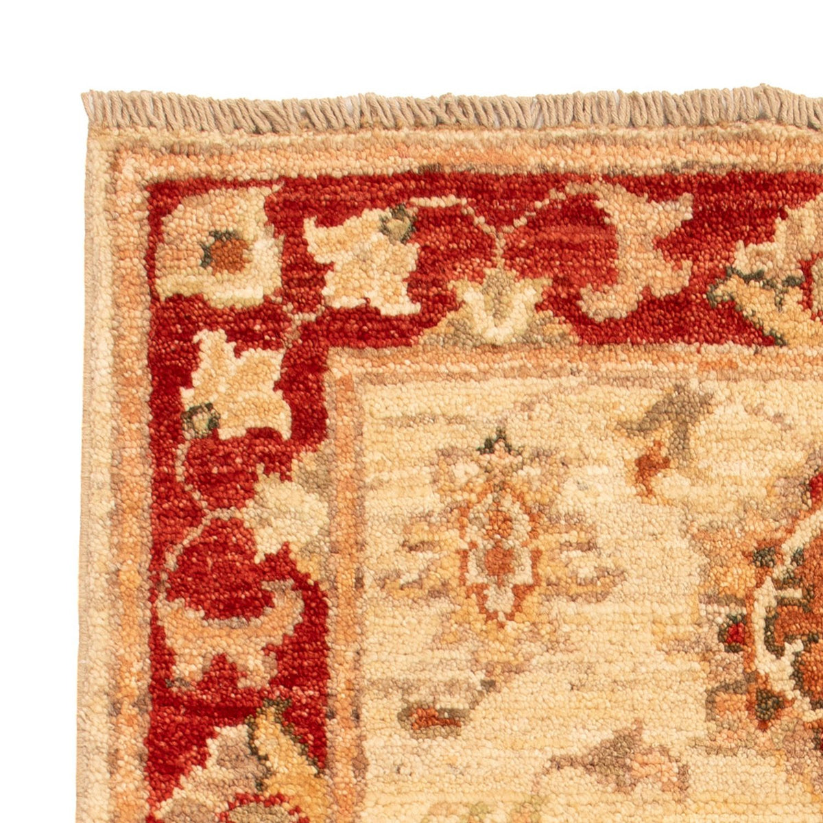 Ziegler Teppich - 70 x 52 cm - beige