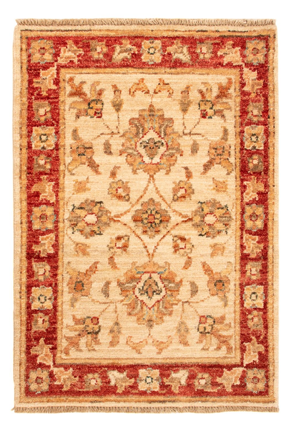 Ziegler Teppich - 71 x 50 cm - beige