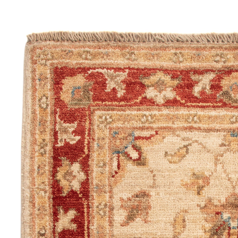 Ziegler Teppich - 74 x 52 cm - beige