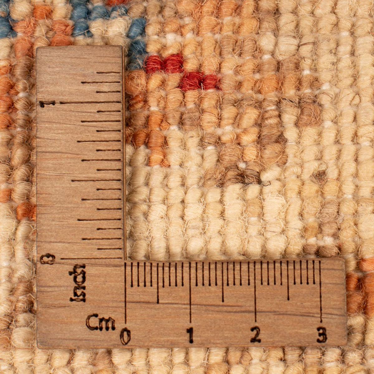 Ziegler Teppich - 74 x 54 cm - beige