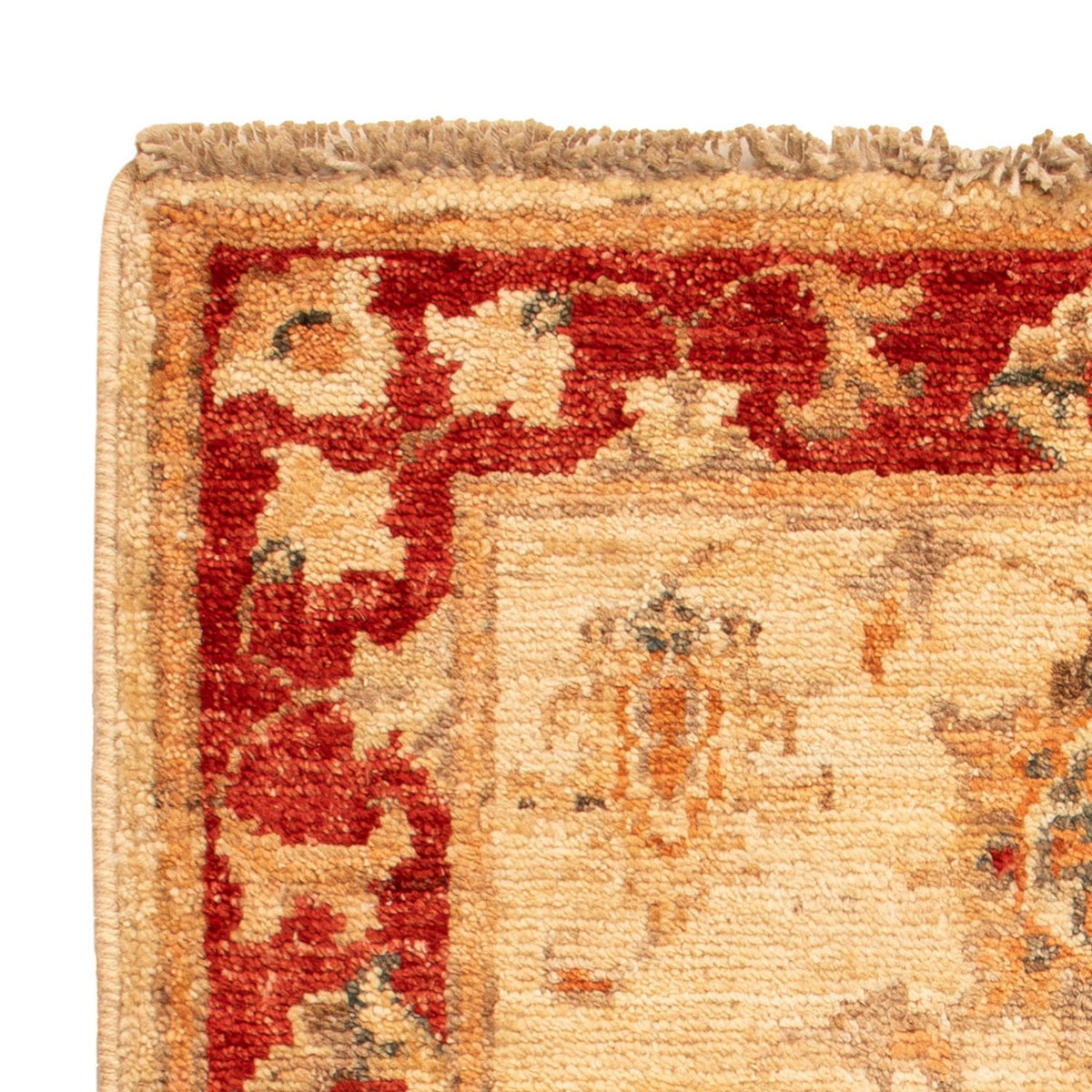 Ziegler Teppich - 70 x 52 cm - beige