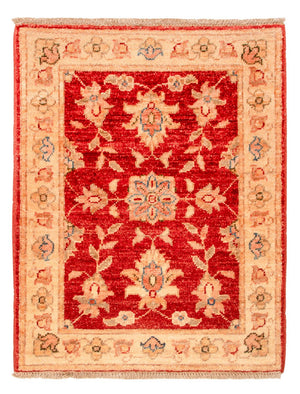 Ziegler Teppich - 70 x 54 cm - rot