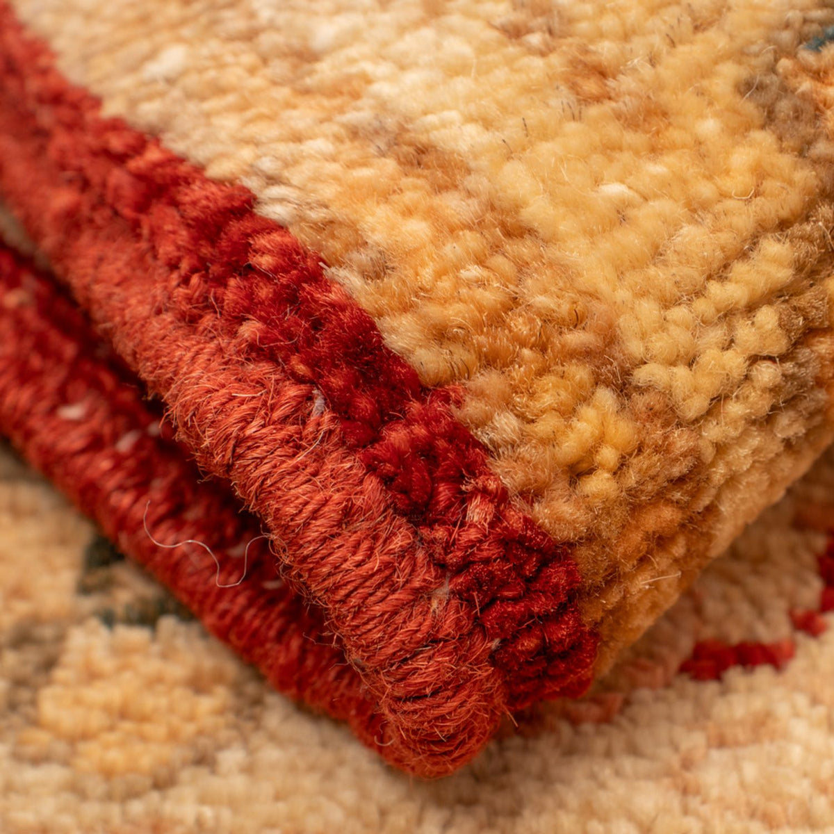 Ziegler Teppich - 70 x 54 cm - rot