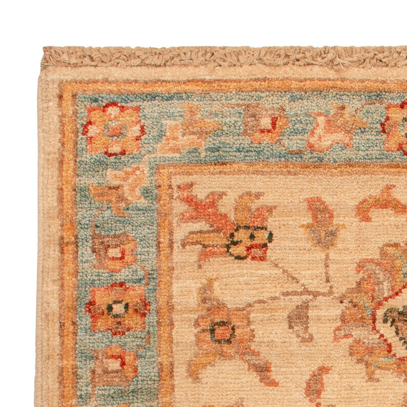 Ziegler Teppich - 67 x 54 cm - beige