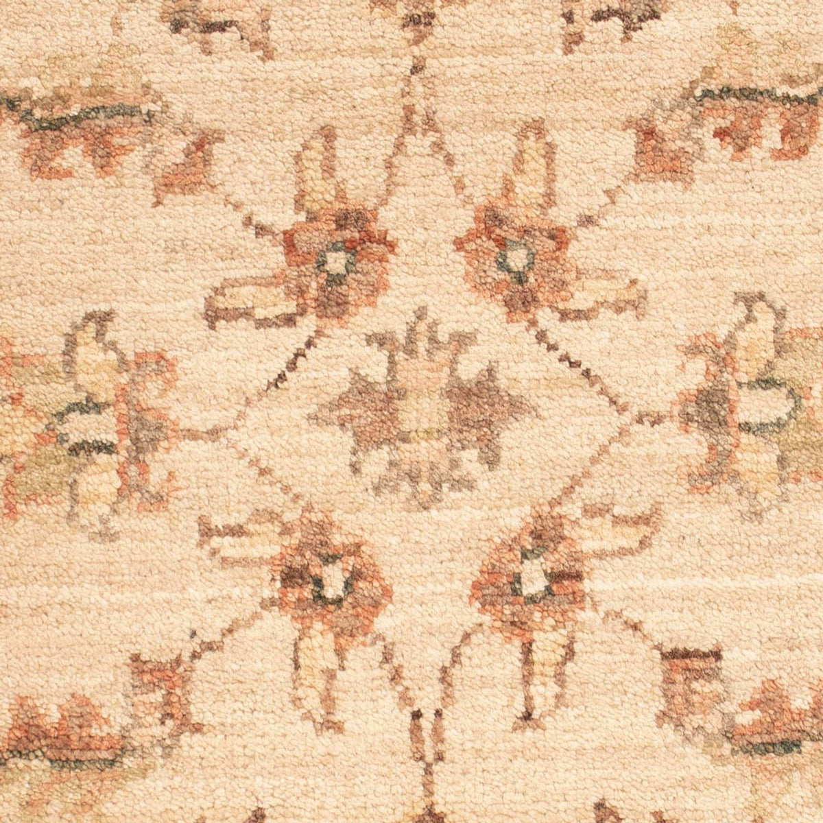 Ziegler Teppich - 71 x 50 cm - beige