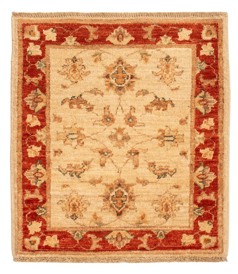 Ziegler Teppich - 63 x 55 cm - beige