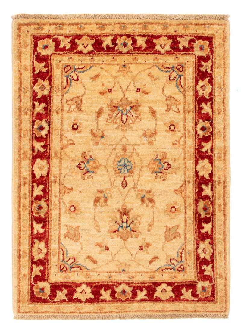 Ziegler Teppich - 70 x 51 cm - beige