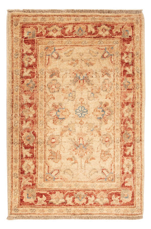 Ziegler Teppich - 75 x 49 cm - beige