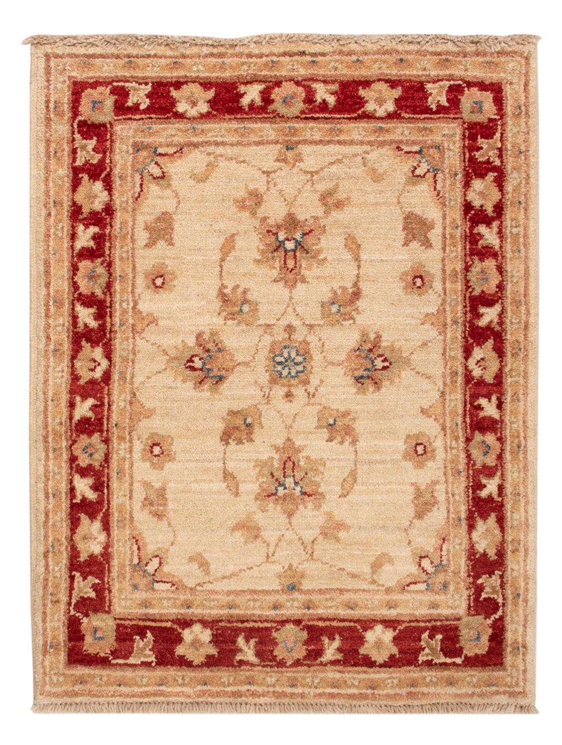 Ziegler Teppich - 67 x 50 cm - beige