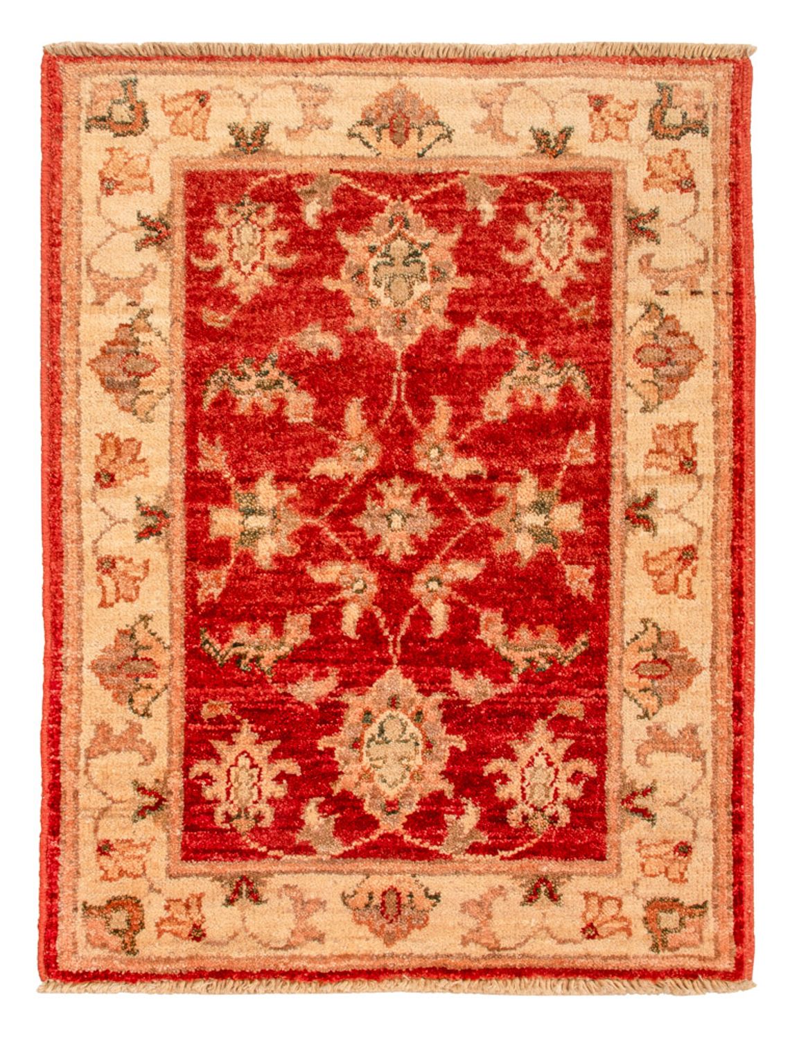 Ziegler Teppich - 70 x 53 cm - rot