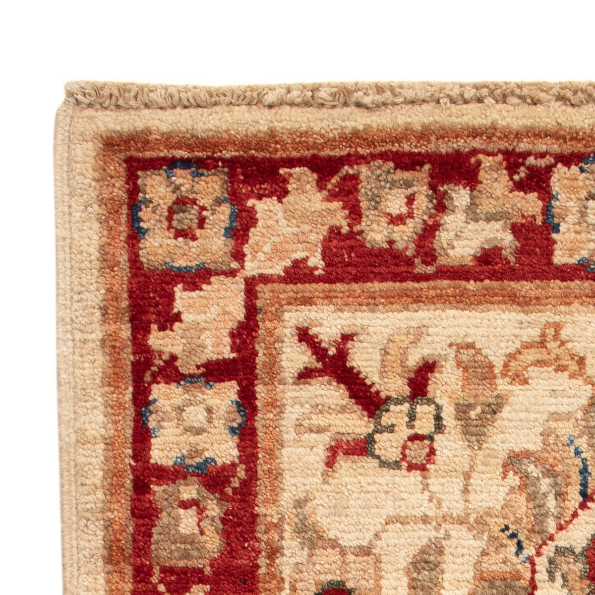 Ziegler Teppich - 70 x 49 cm - beige