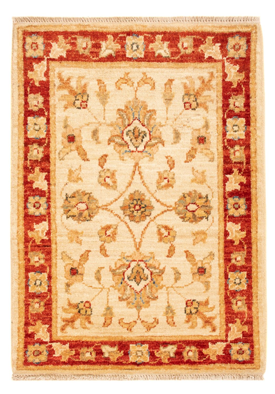 Ziegler Teppich - 70 x 50 cm - beige