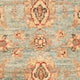 Ziegler Teppich - 72 x 53 cm - hellblau