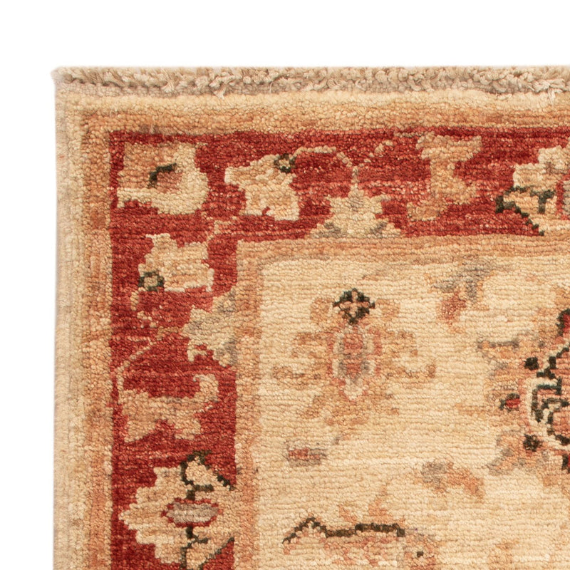 Ziegler Teppich - 62 x 52 cm - beige