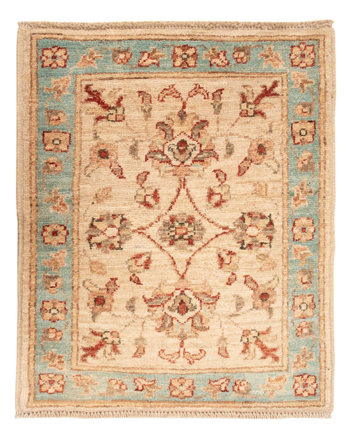 Ziegler Teppich - 65 x 51 cm - beige