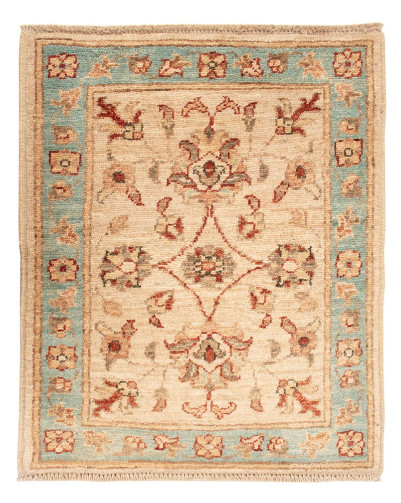 Ziegler Teppich - 65 x 51 cm - beige