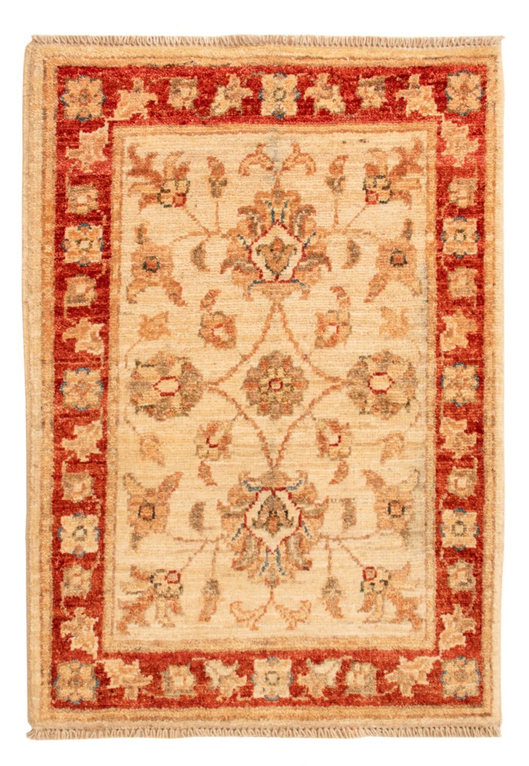 Ziegler Teppich - 73 x 49 cm - beige
