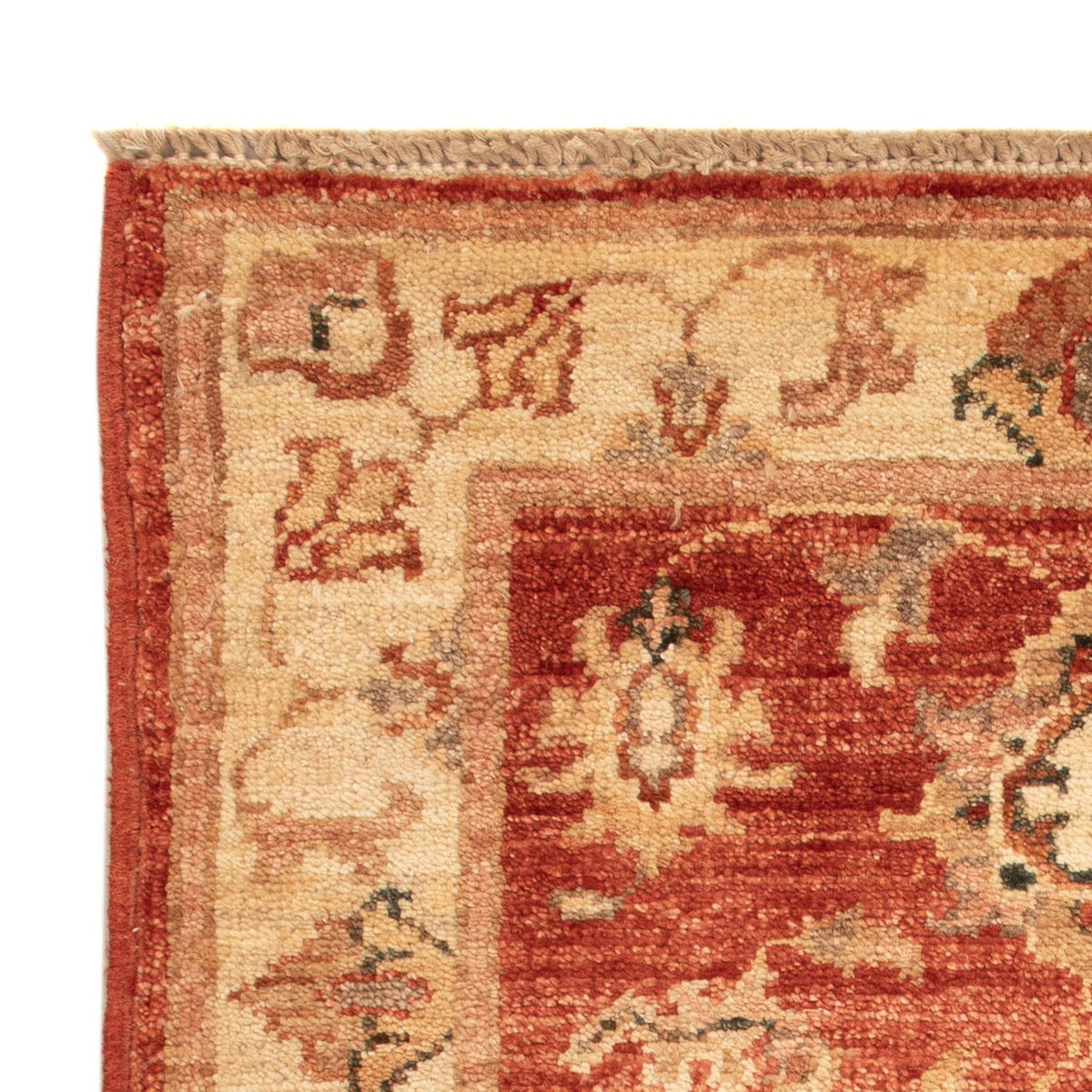 Ziegler Teppich - 70 x 53 cm - rot