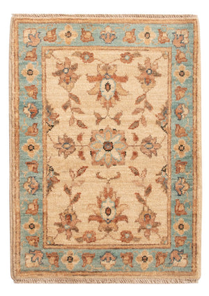 Ziegler Teppich - 70 x 51 cm - beige