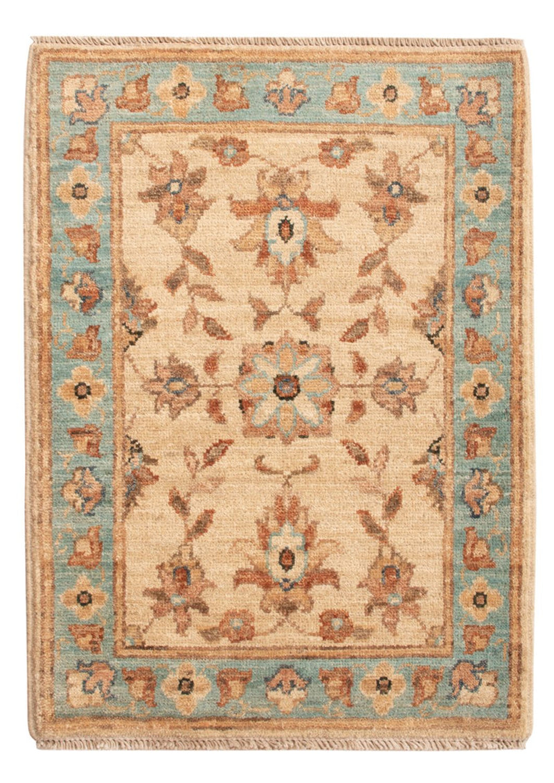 Ziegler Teppich - 70 x 51 cm - beige
