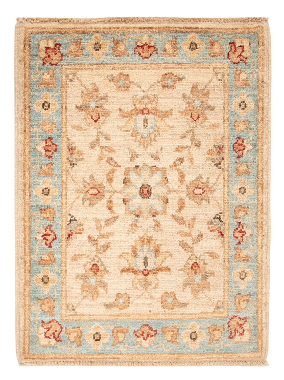 Ziegler Teppich - 70 x 53 cm - beige
