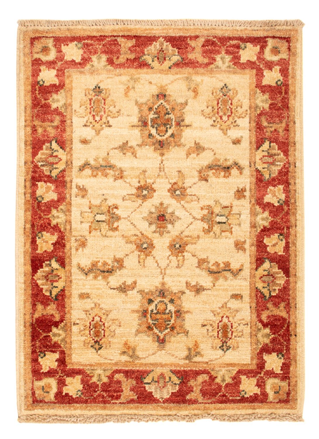 Ziegler Teppich - 67 x 50 cm - beige