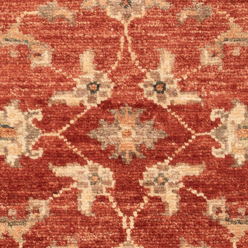Ziegler Teppich - 64 x 52 cm - rot