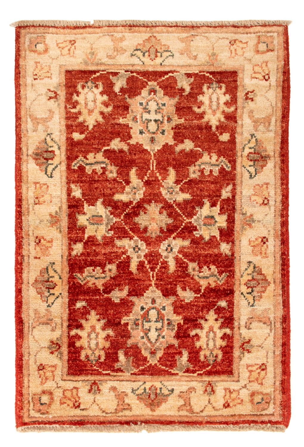 Ziegler Teppich - 73 x 50 cm - rot
