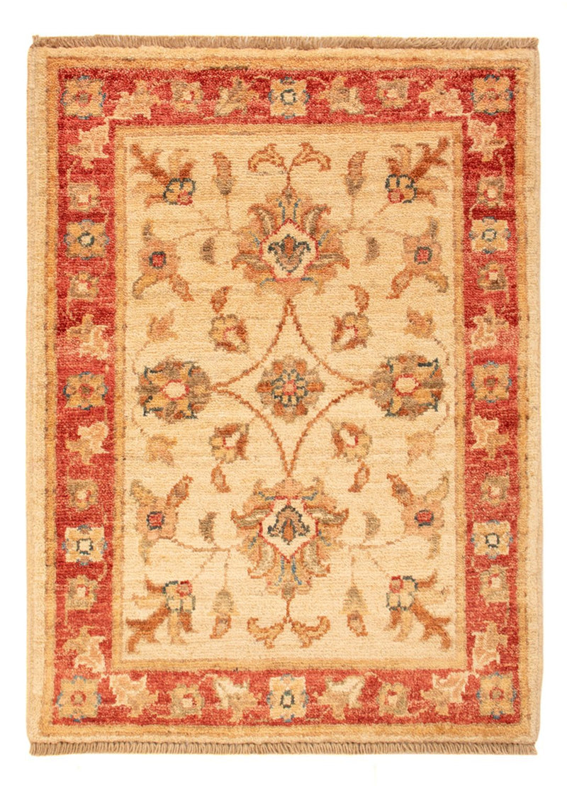 Ziegler Teppich - 70 x 51 cm - beige