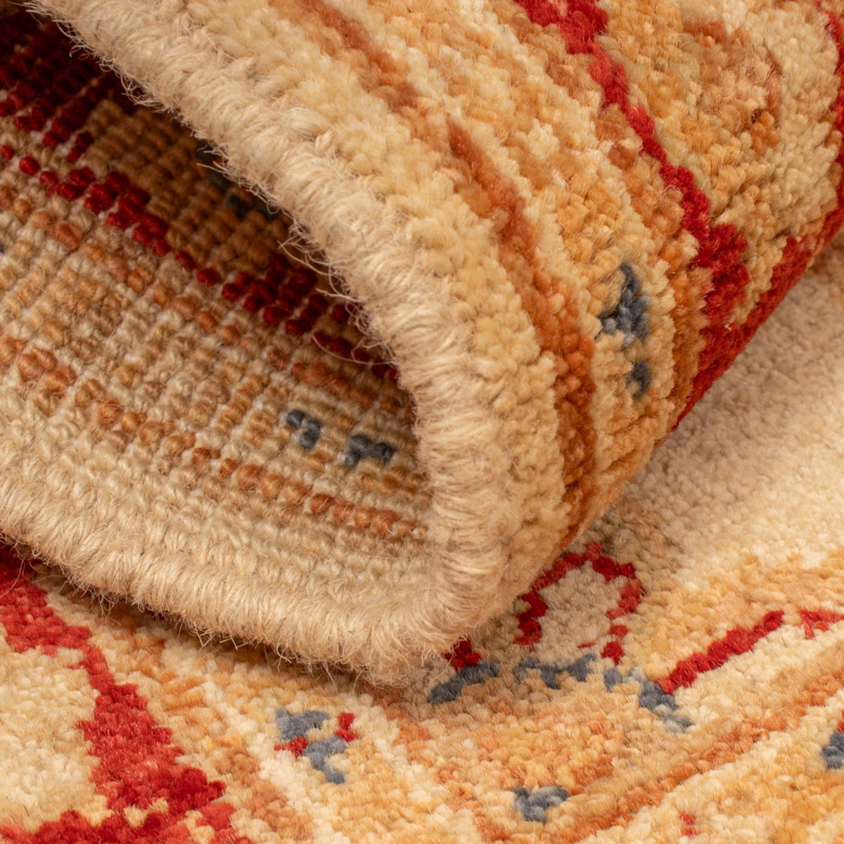 Ziegler Teppich - 79 x 53 cm - beige