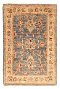 Tapis Ziegler - 74 x 51 cm - bleu pétrole
