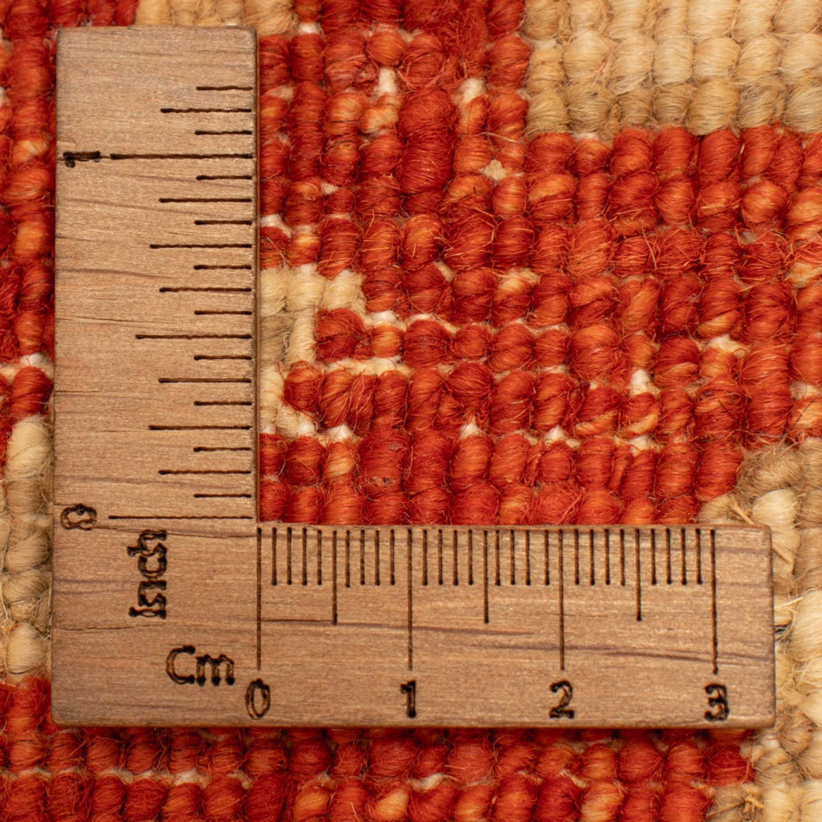 Ziegler Teppich - 70 x 50 cm - rot