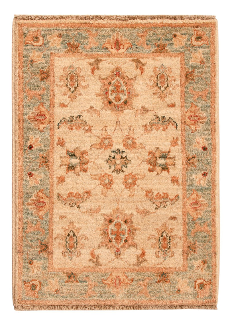 Ziegler Teppich - 70 x 52 cm - beige