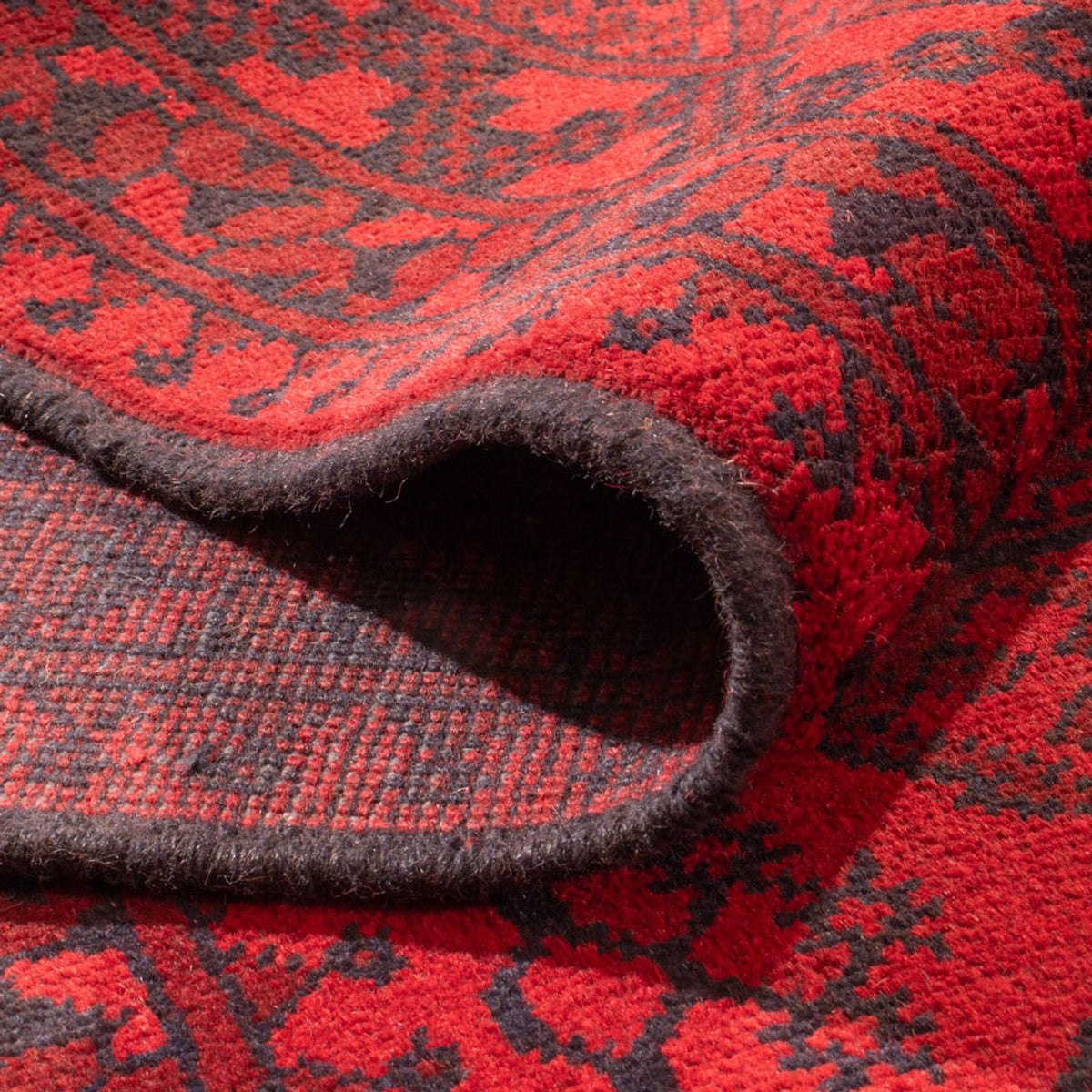 Afghan Teppich - Filpa - 345 x 255 cm - rot
