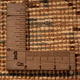 Vintage Teppich - 380 x 285 cm - beige