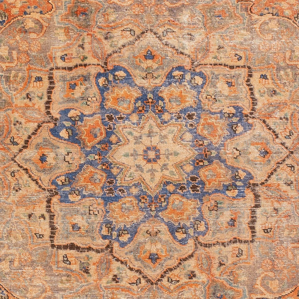 Vintage Teppich - 362 x 259 cm - orange