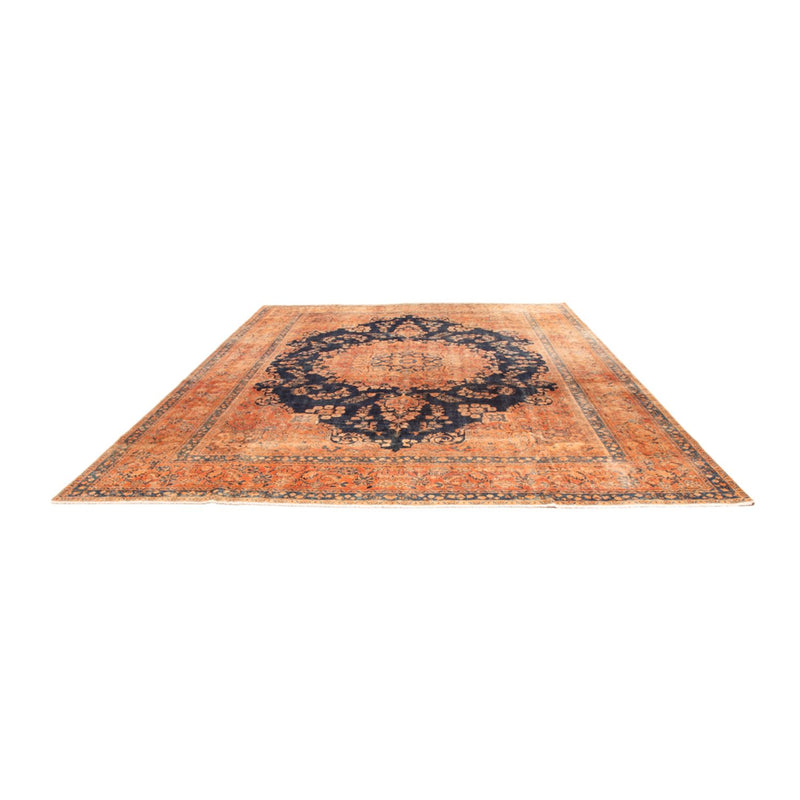 Vintage Teppich - 387 x 286 cm - dunkelblau