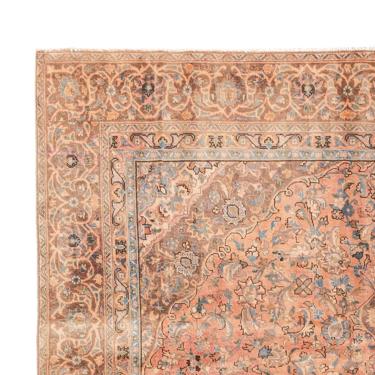 Vintage Teppich - 362 x 263 cm - dunkelbeige