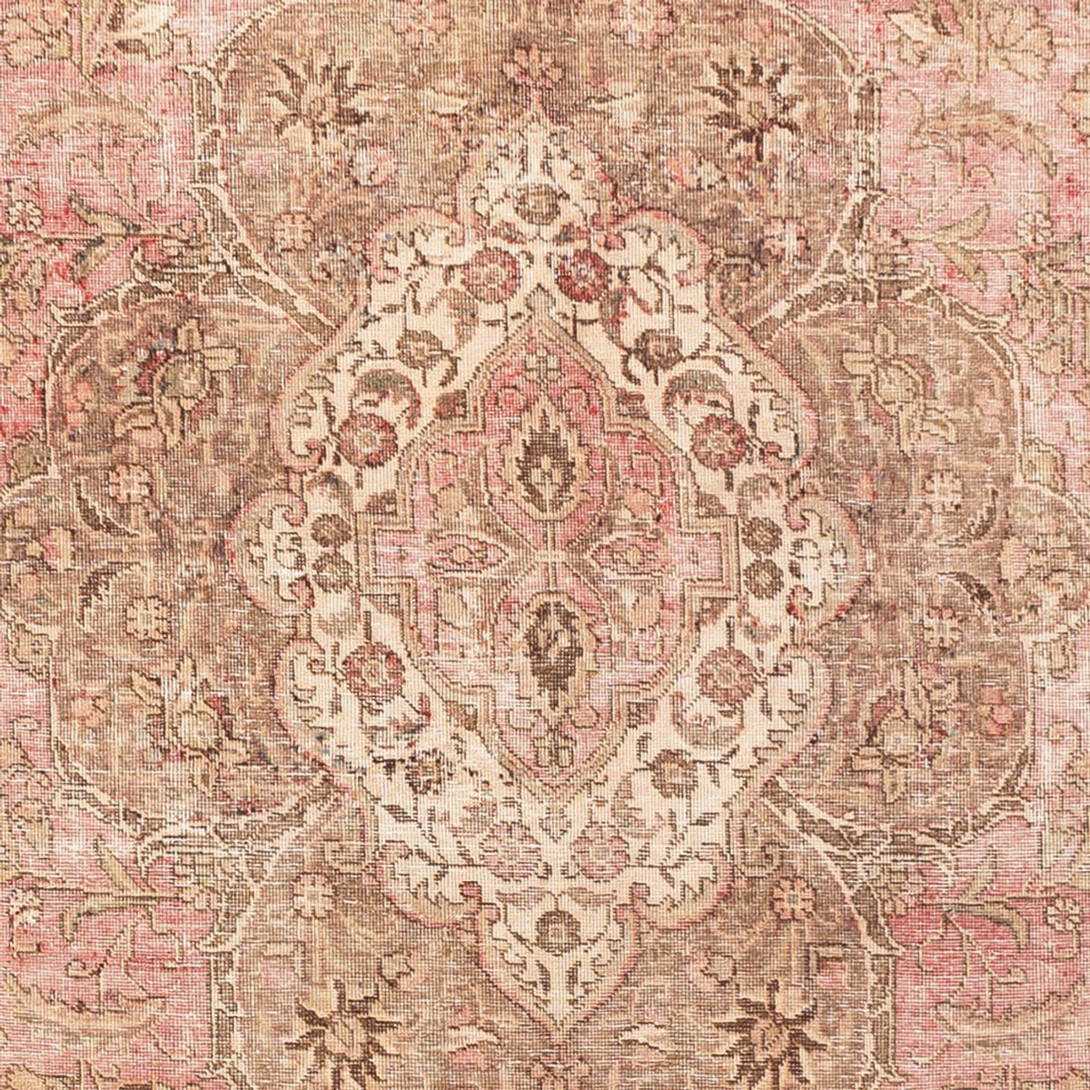 Vintage Teppich - 419 x 300 cm - dunkelbeige