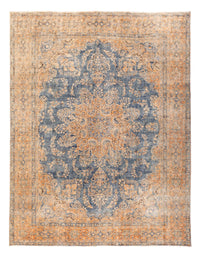 Tapis vintage - 377 x 280 cm - bleu