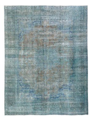 Vintage Teppich - 375 x 285 cm - dunkelblau