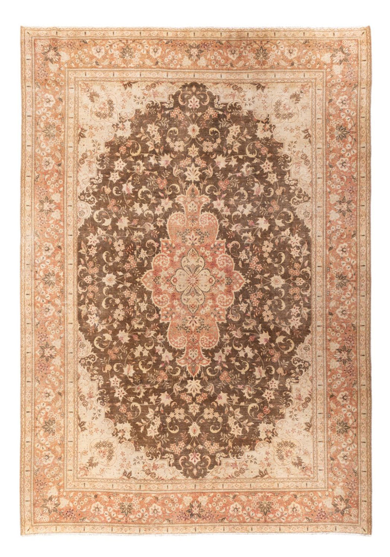 Vintage Teppich - 335 x 235 cm - dunkelbeige
