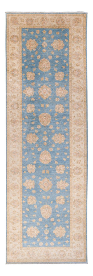 Läufer Ziegler - 394 x 124 cm - blau
