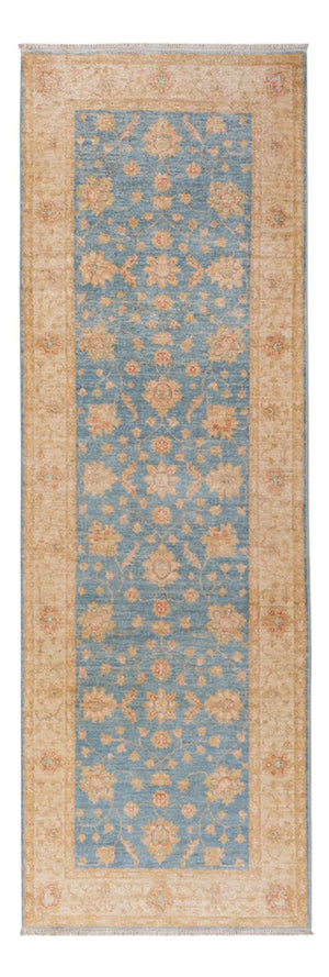 Läufer Ziegler - 250 x 80 cm - blau